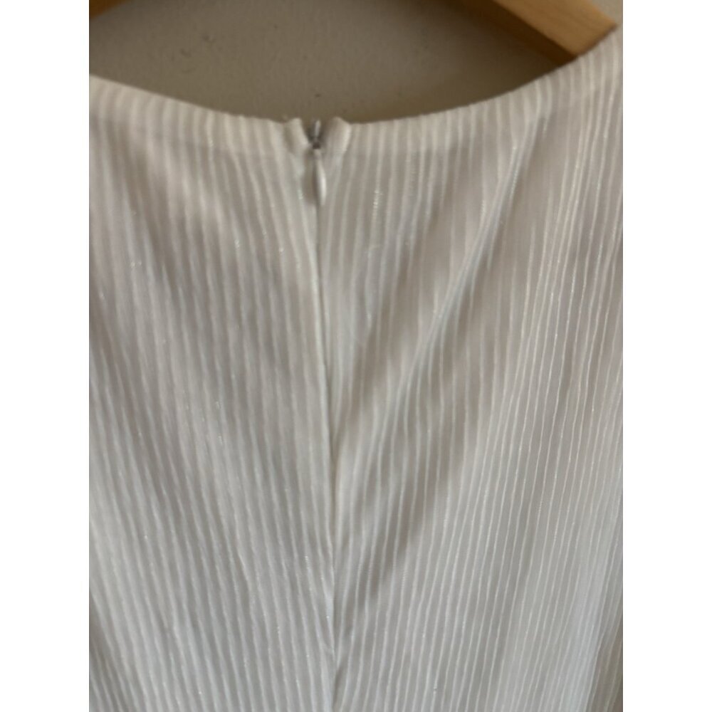 Baltic Born Devlyn Pleated Ivory Dress Maxi Women's Size Small NEW Wedding - Picture 9 of 16